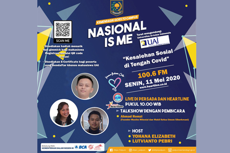 Kemendagri Goes To Campus Nasional Is Me: Kesalehan Sosial Di Tengah Covid