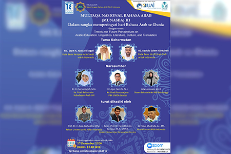 Multaqa Nasional Bahasa Arab (MUNASBA) III Dalam Rangka Memperingati Hari Bahasa Arab Se-Dunia