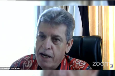 Kolaborasi UAI Dan President University Dalam Webinar Seputar Situasi Terkini Palestina