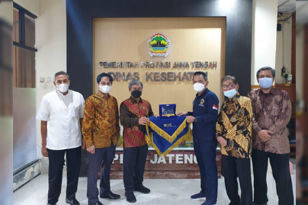 UAI Serahkan Alat PAPR Ke Pemkot Semarang Dan Dinkes Jawa Tengah