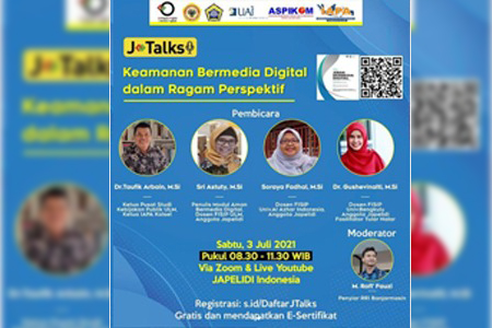 JAPELIDI JTALKS: Keamanan Bermedia Digital Dalam Ragam Perspektif